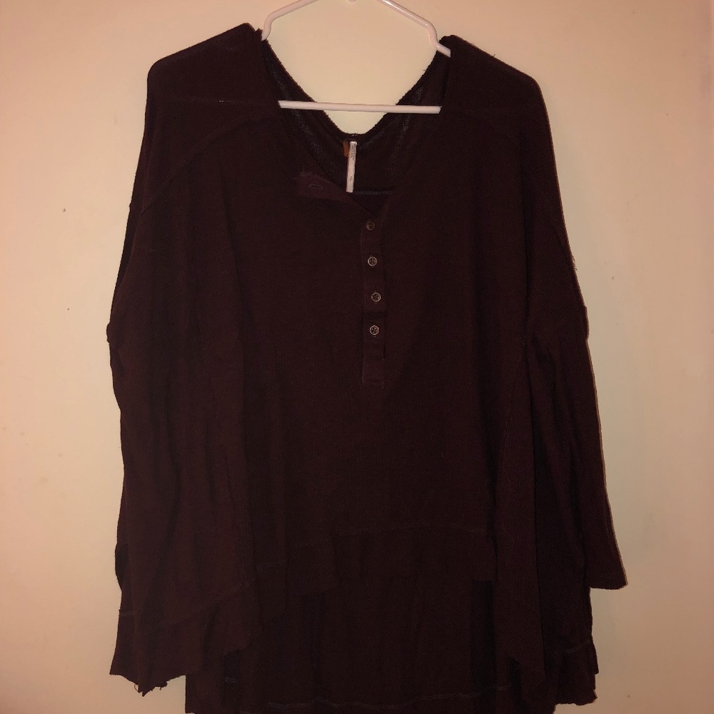 Free People Long Sleeve Top
